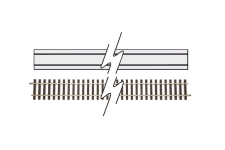 Lenz 45014 - 0 - Flex-Gleis - Länge 914,40 mm